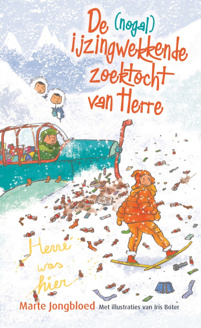 Okładka książki dla De (nogal) ijzingwekkende zoektocht van Herre