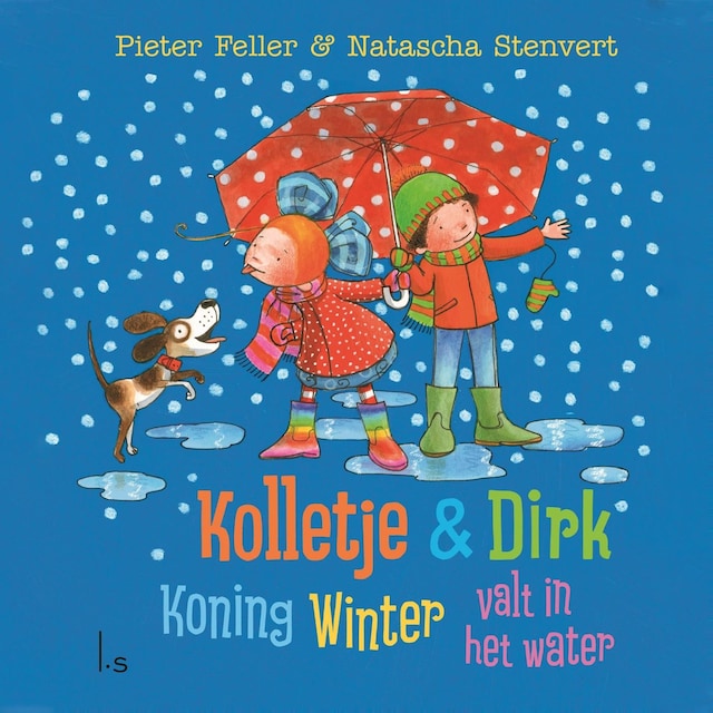 Book cover for Koning Winter valt in het water