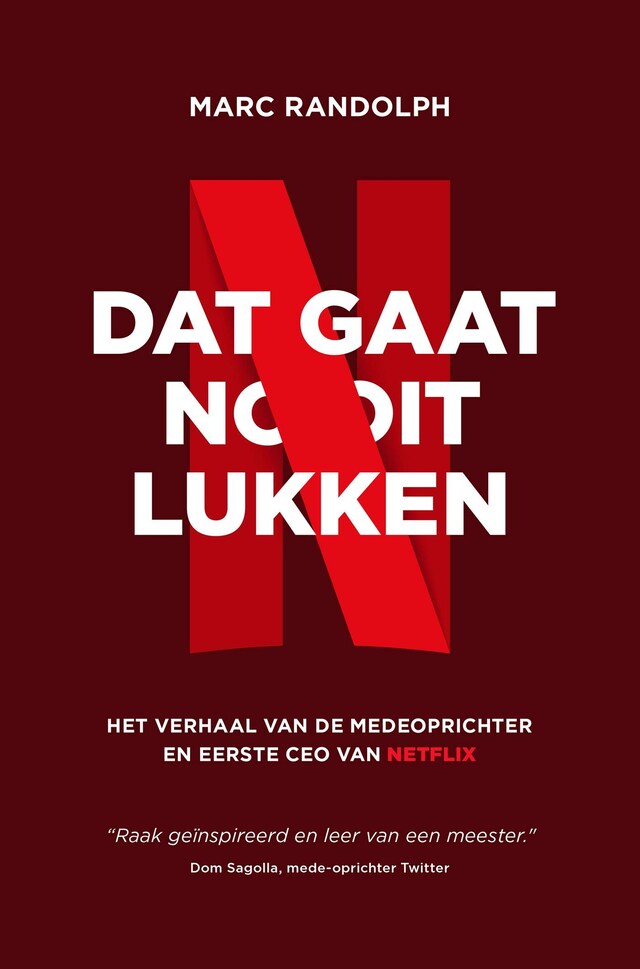 Book cover for Dat gaat nooit lukken