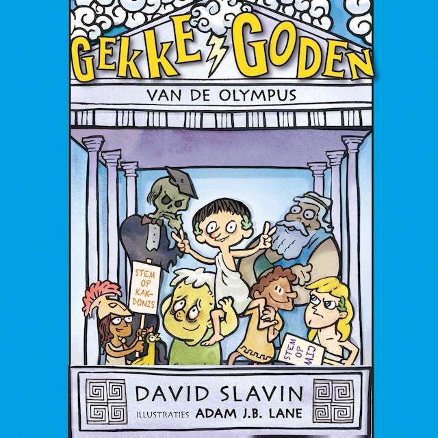 Book cover for Gekke goden van de Olympus