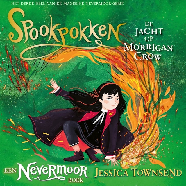 Book cover for Spookpokken - De jacht op Morrigan Crow