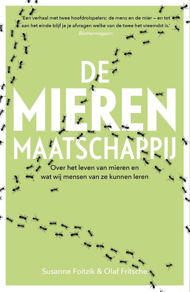 Book cover for De mierenmaatschappij