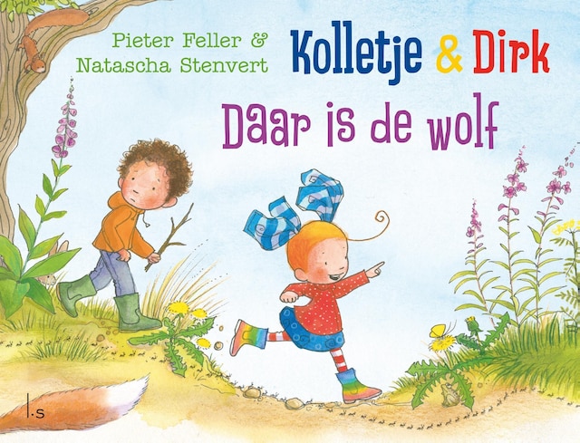 Book cover for Daar is de wolf