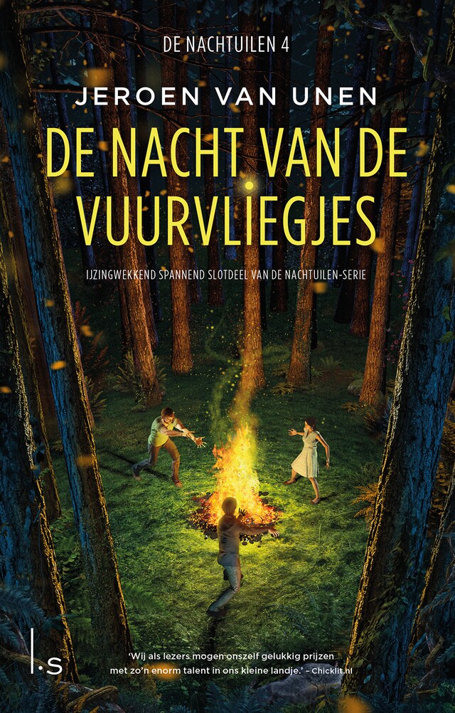 Boekomslag van De nacht van de vuurvliegjes