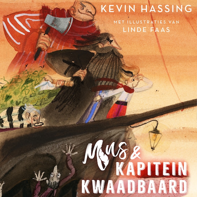 Book cover for Mus en kapitein Kwaadbaard en De 5 slangen