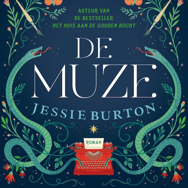 Book cover for De muze