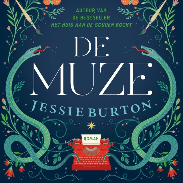 Book cover for De muze