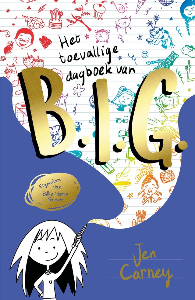Book cover for Het toevallige dagboek van B.I.G.