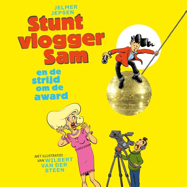 Book cover for Stuntvlogger Sam en de strijd om de award
