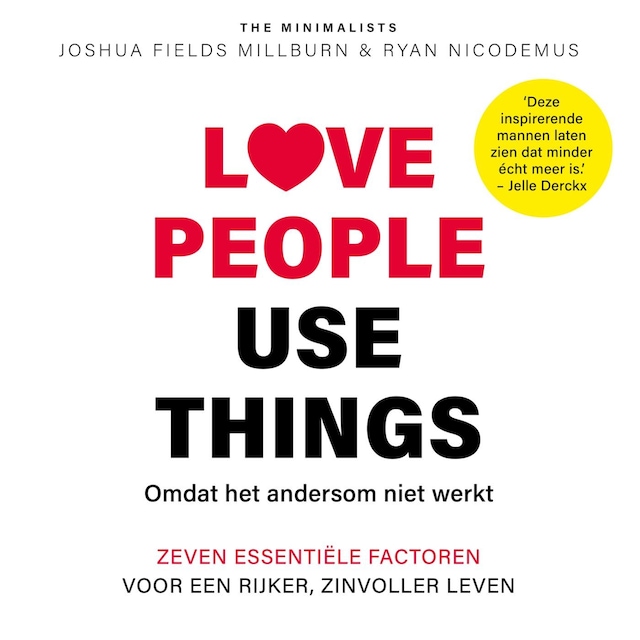 Book cover for Love people, use things
