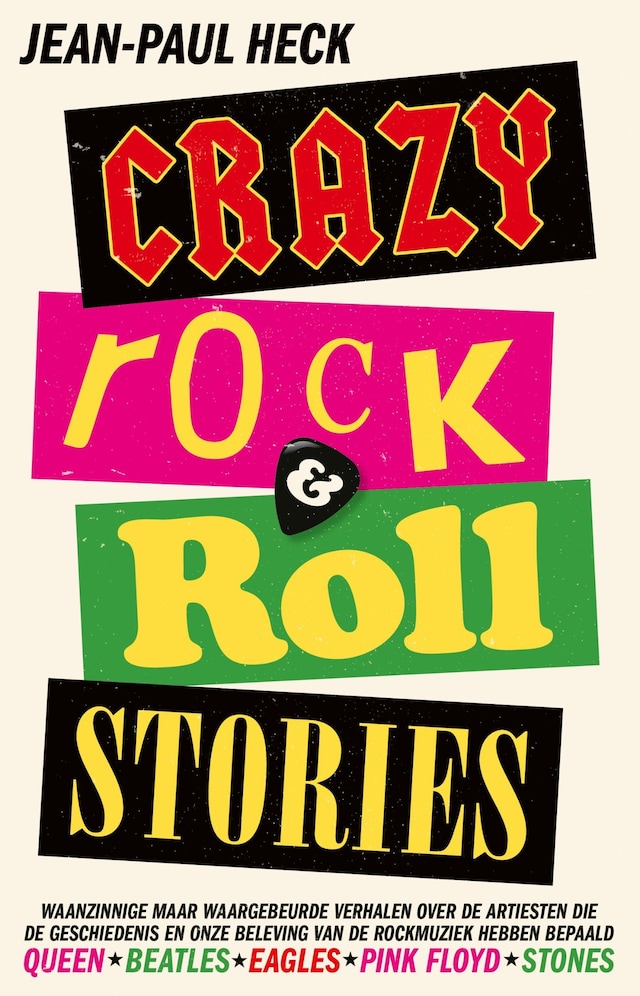 Boekomslag van Crazy rock-'n-roll stories