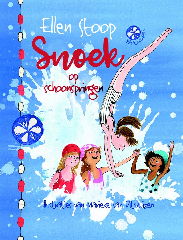 Copertina del libro per Snoek op schoonspringen