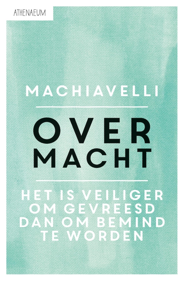 Book cover for Over macht