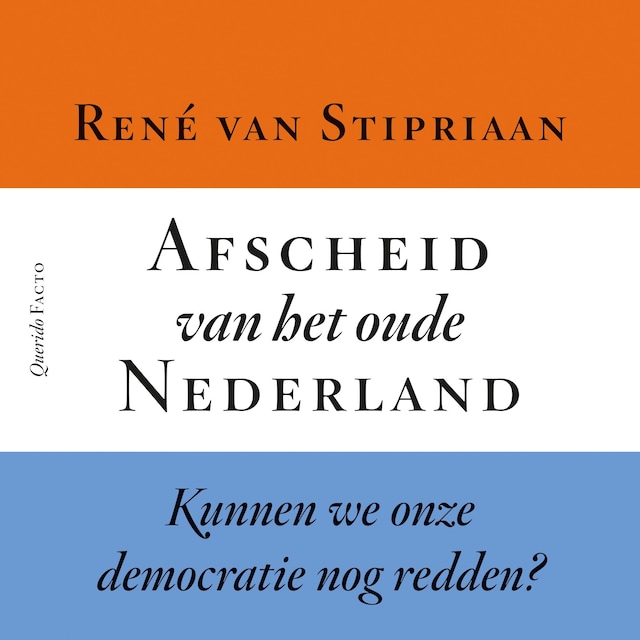 Buchcover für Afscheid van het oude Nederland