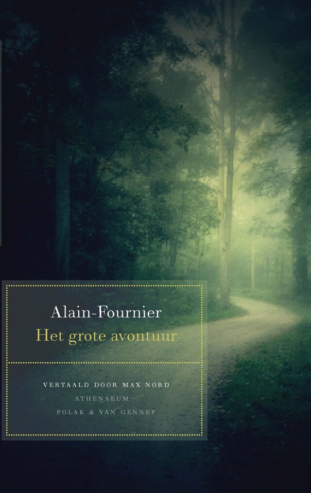 Book cover for Het grote avontuur