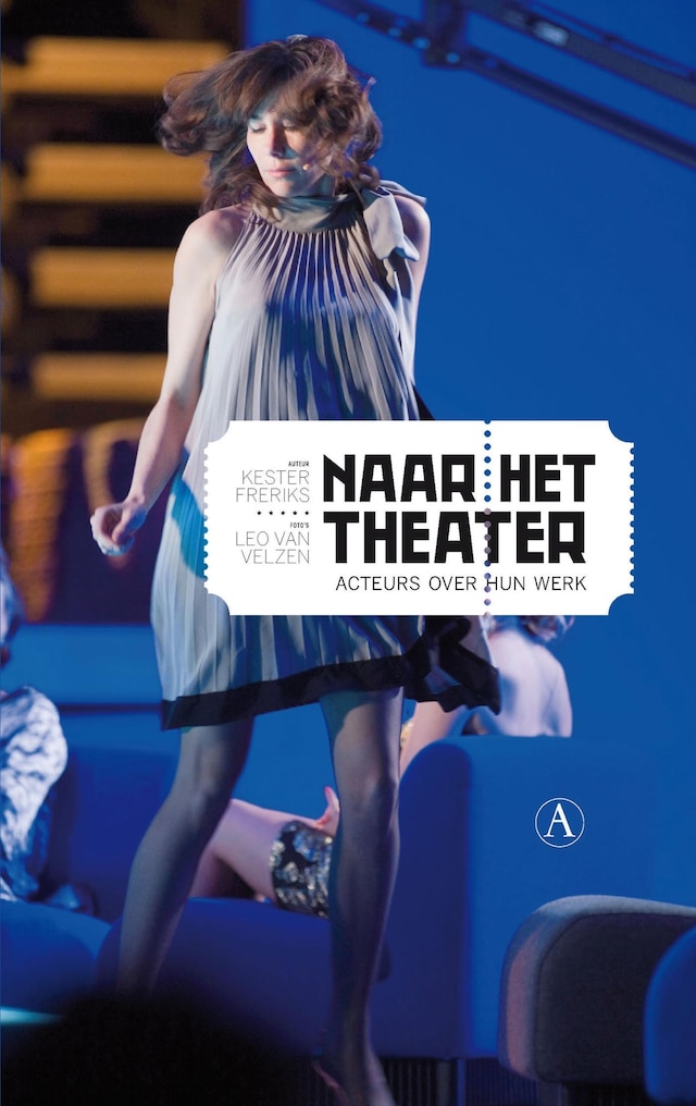 Book cover for Naar het theater