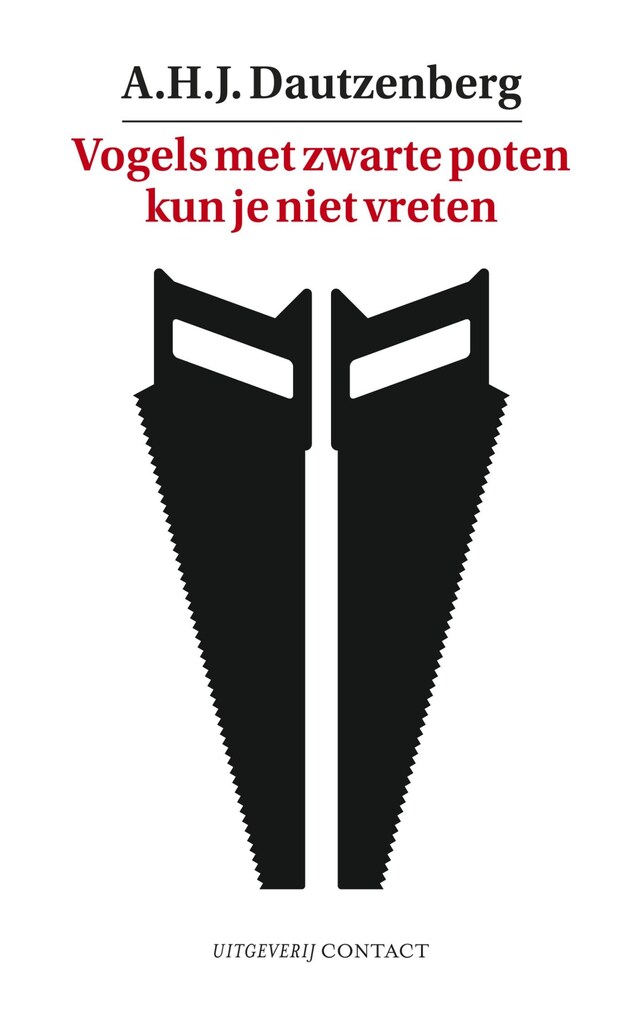 Book cover for Vogels met zwarte poten kun je niet vreten