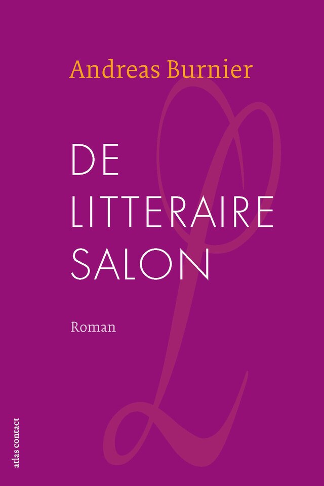 Book cover for De litteraire salon