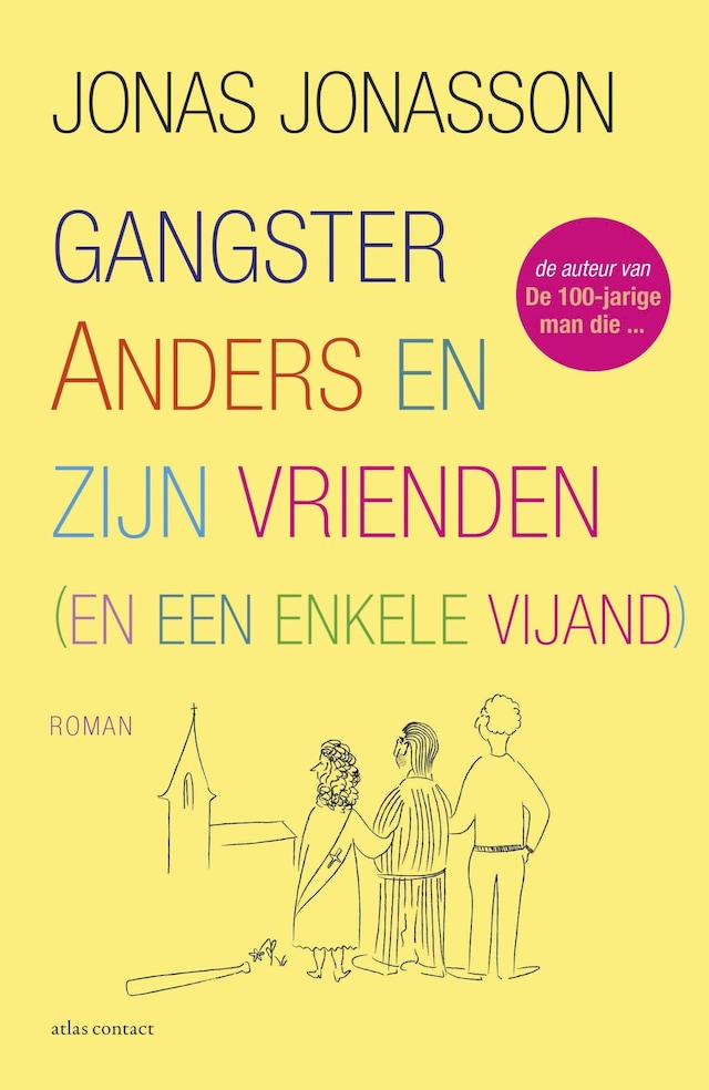 Book cover for Gangster Anders en zijn vrienden