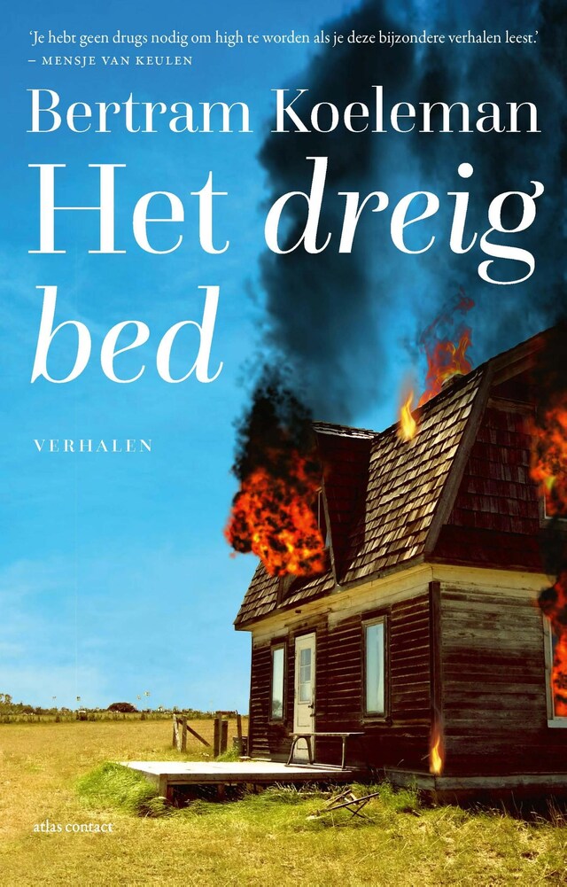 Copertina del libro per Het dreigbed