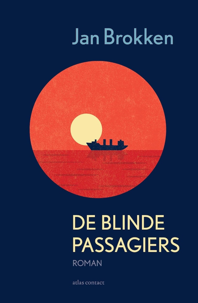 Buchcover für De blinde passagiers