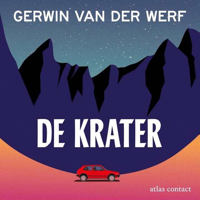 Boekomslag van De krater