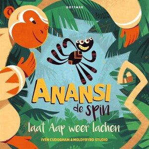 Anansi de spin laat Aap weer lachen - luisterboek
