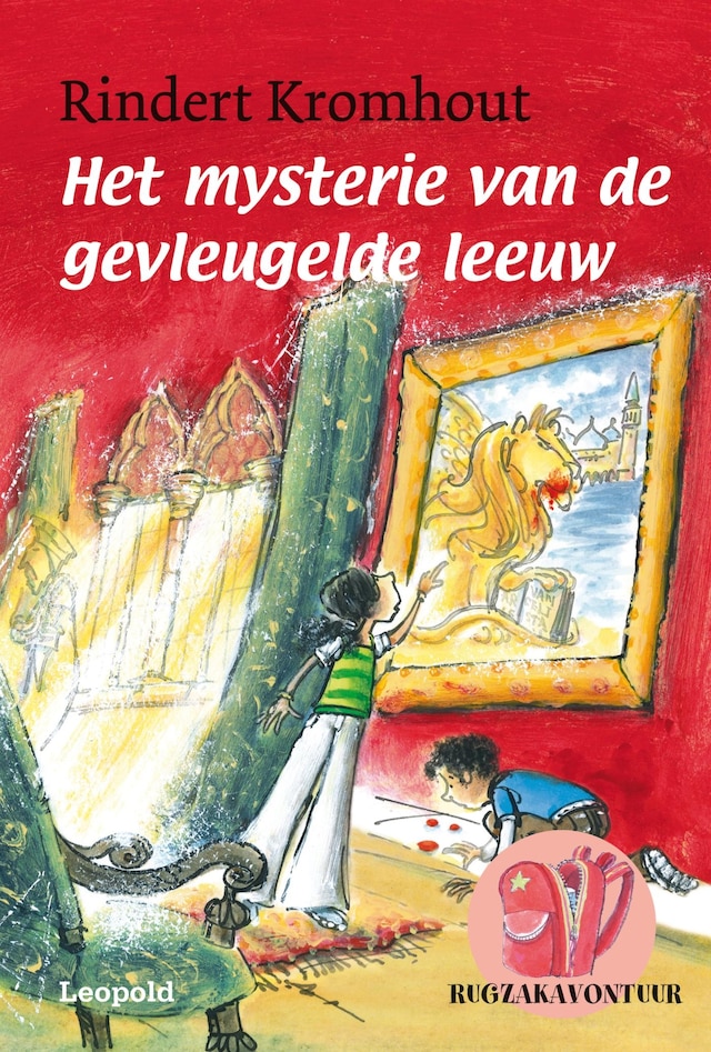 Book cover for Het mysterie van de gevleugelde leeuw