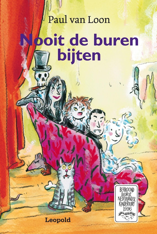 Buchcover für Nooit de buren bijten