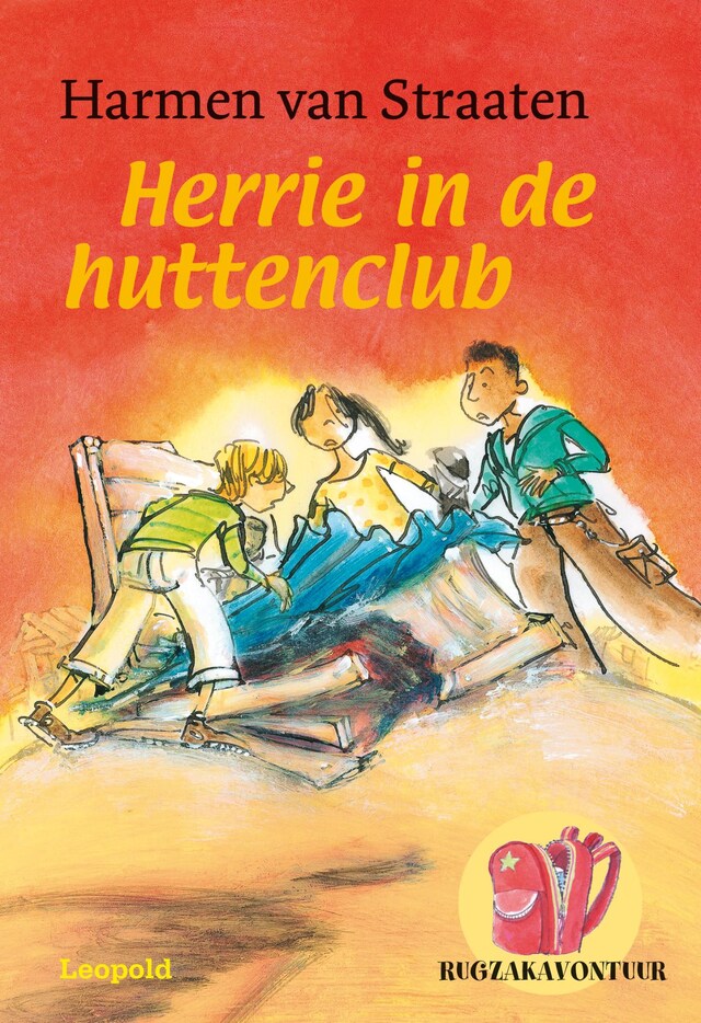 Book cover for Herrie in de huttenclub