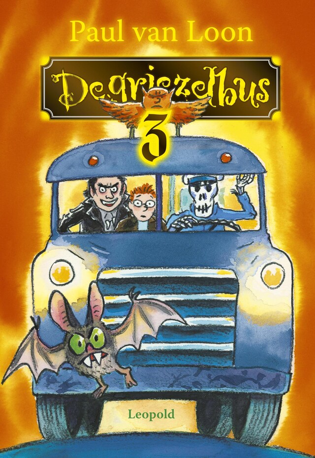 Book cover for De griezelbus