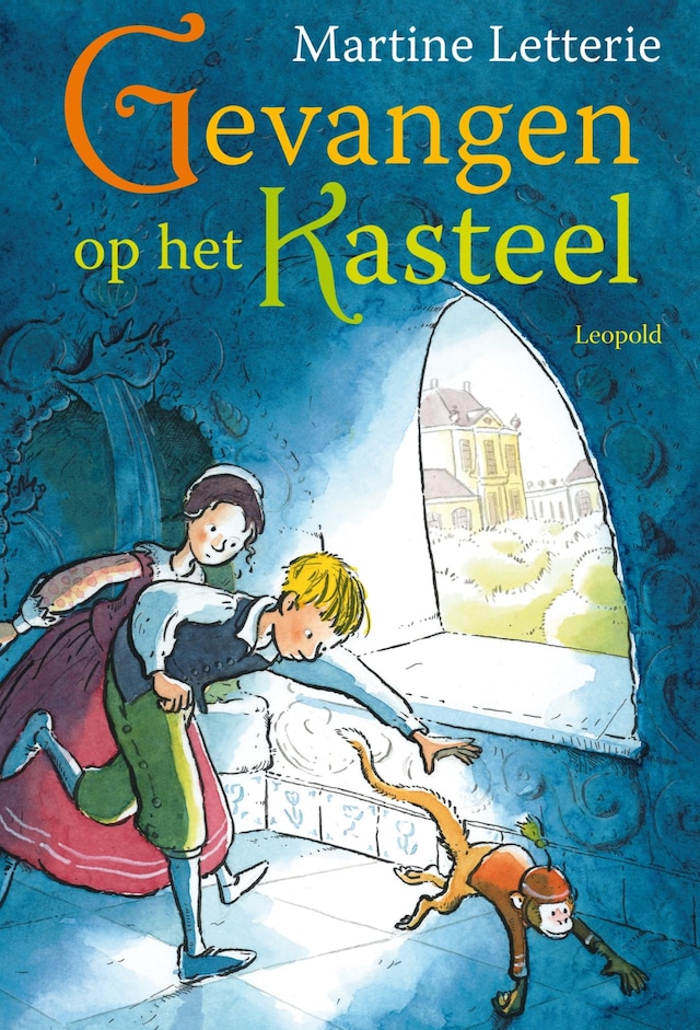 Book cover for Gevangen op het kasteel