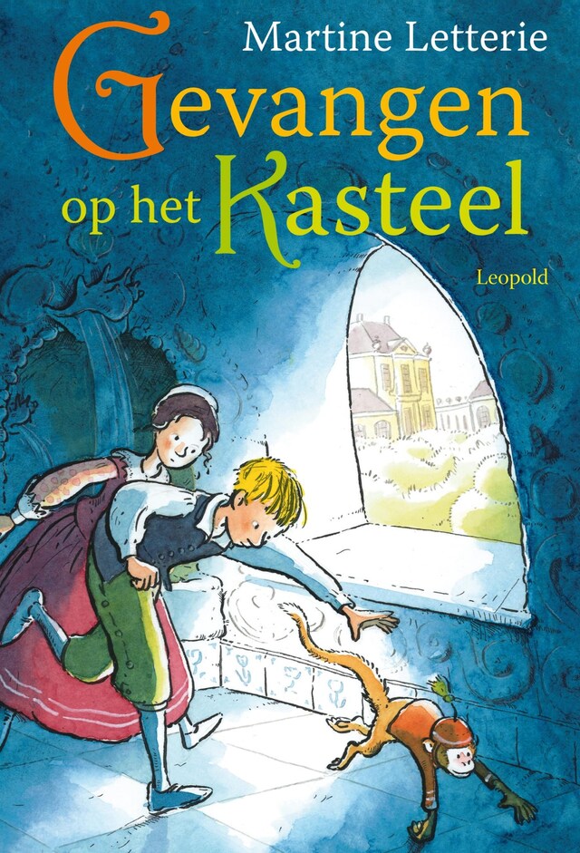Book cover for Gevangen op het kasteel