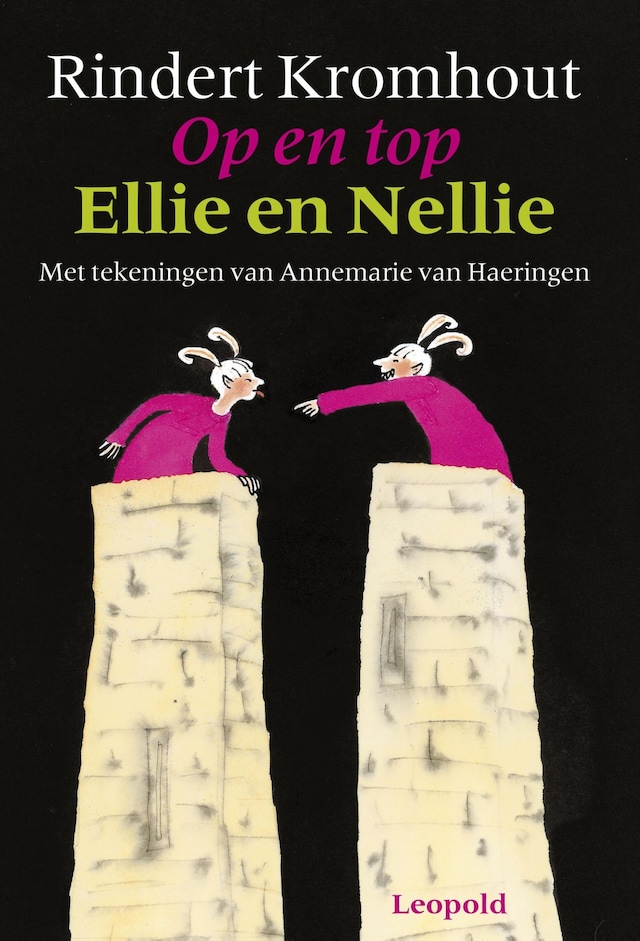 Book cover for Op en top Ellie en Nellie