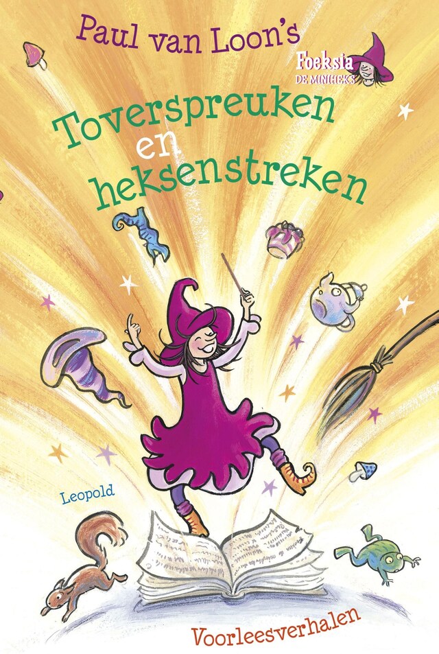 Okładka książki dla Toverspreuken en heksenstreken