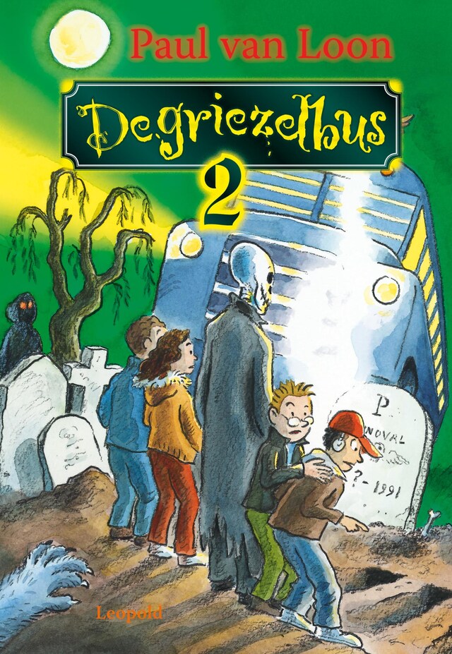 Book cover for De griezelbus