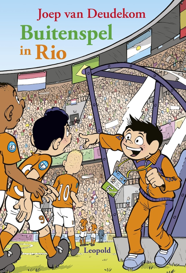 Boekomslag van Buitenspel in Rio