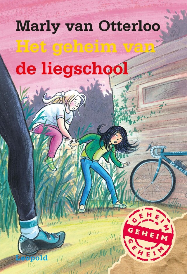 Kirjankansi teokselle Het geheim van de liegschool