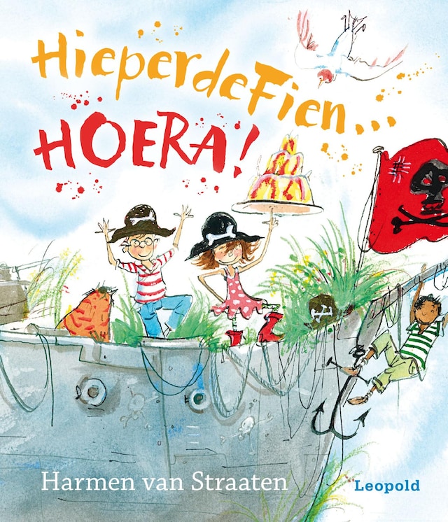 Book cover for HieperdeFien... HOERA!
