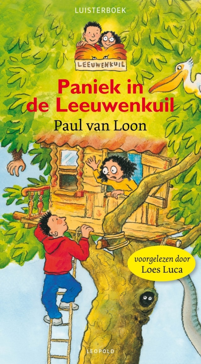 Book cover for Paniek in de Leeuwenkuil