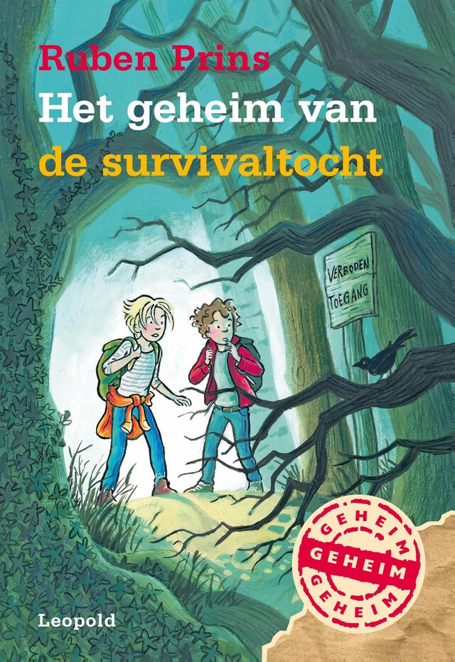 Buchcover für Het geheim van de survivaltocht