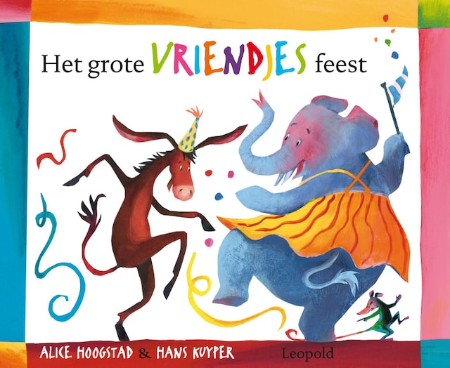Okładka książki dla Het grote vriendjesfeest