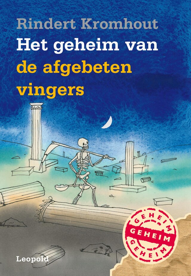 Couverture de livre pour Het geheim van de afgebeten vingers