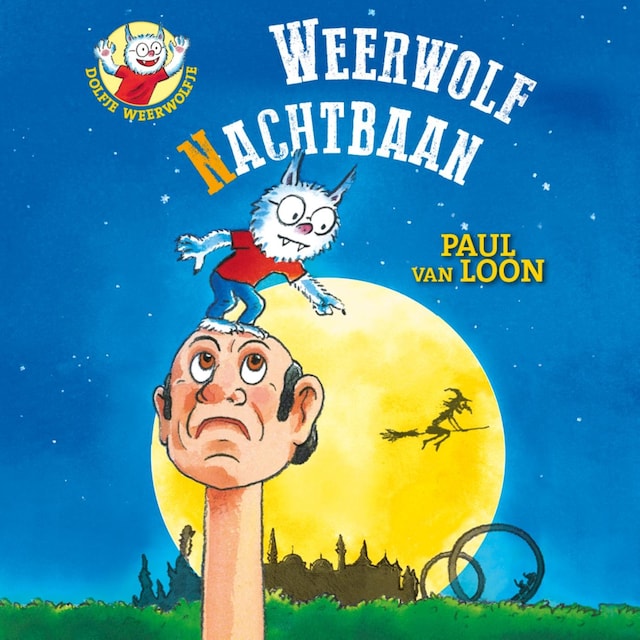 Book cover for Weerwolfnachtbaan