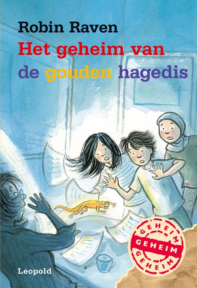 Buchcover für Het geheim van de gouden hagedis