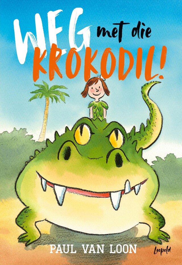 Buchcover für Weg met die krokodil!