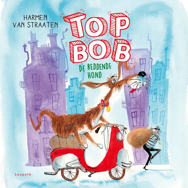 Book cover for Top Bob de reddende hond