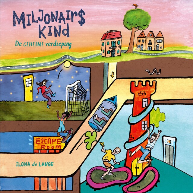 Boekomslag van De geheime verdieping