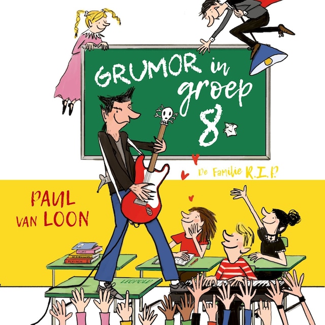 Book cover for Grumor in groep 8