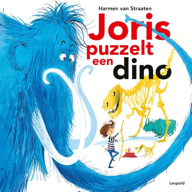 Book cover for Joris puzzelt een dino